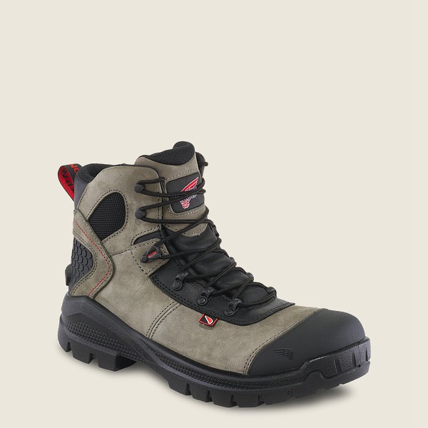 Red Wing Safety Boots Olive/Black - Mens Crv™ - 6-inch Toe - 5689-CBNKW